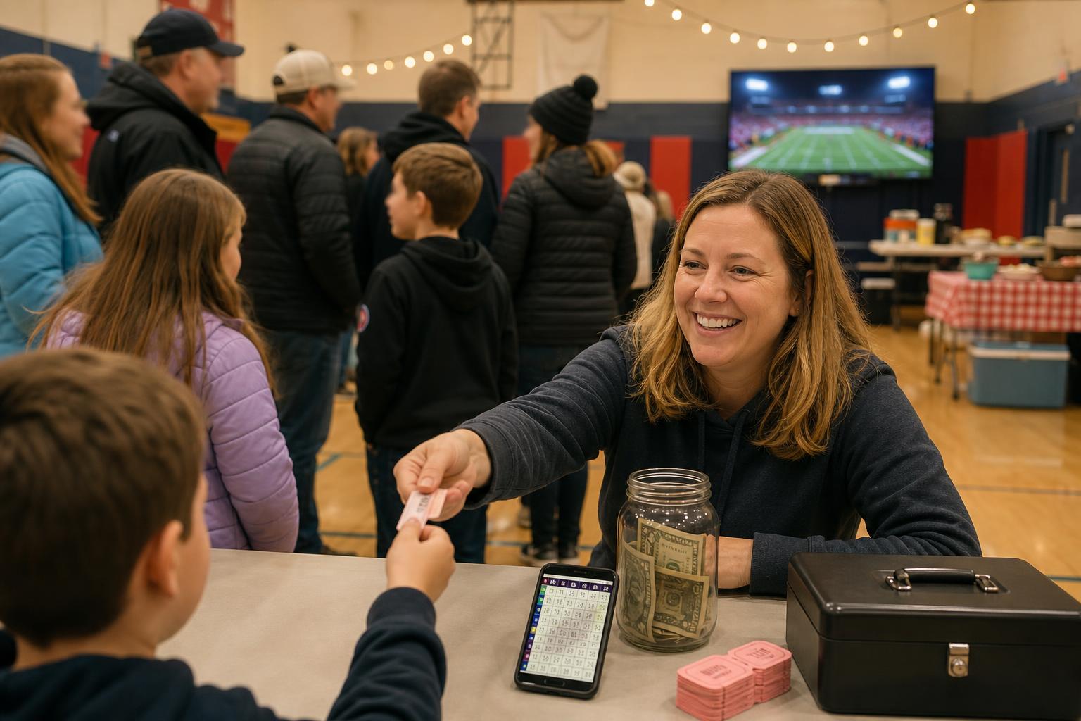 How to Run a 100 Square Raffle Fundraiser (Free Board)