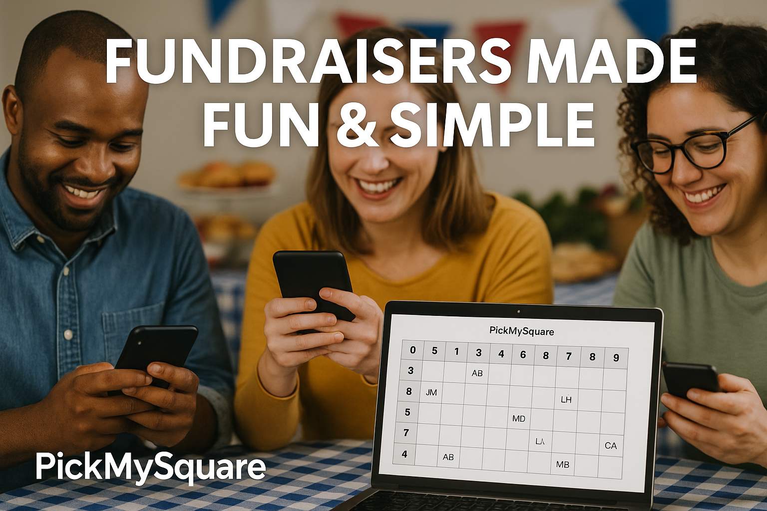 Why Your Fundraiser Needs PickMySquare (Even if You’ve Never Run One Before)